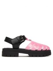 Tommy Jeans Sandały Tjw Jelly Fisherman Sandal EN0EN02949 Różowy. Czerwone sandały Tommy Jeans, bez wzorów, z jeansu, bez obcasa, na płaskiej podeszwie, bez zapięcia. Za 409.99 zł.