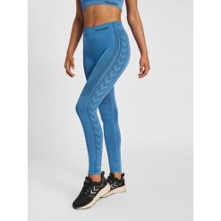 Damskie legginsy mid-rise Hummel Shaping. Szare legginsy Hummel, bez wzorów, z dzianiny. Za 162.50 zł.