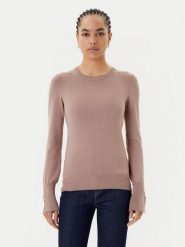 Guess Sweter W2YR30 Z2V62 Brązowy Regular Fit. Brązowe swetry Guess, xs, z aplikacjami, z wiskozy, bez ramiączek. Za 249.99 zł.