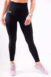 Legginsy bezszwowe push up czarne Lift. Czarne legginsy 2SkIN, bez wzorów, z materiału, klasyczne. Za 219.00 zł.