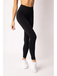 Spaio Legginsy sportowe "Flex Innergy" w kolorze czarnym rozmiar: M. Czarne legginsy Spaio, bez wzorów, z materiału, sportowe. Za 184.46 zł.
