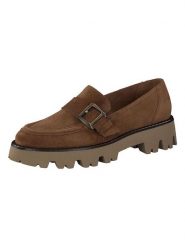 Paul Green Skórzane mokasyny w kolorze jasnobrązowym rozmiar: 40. Brązowe mokasyny Paul Green, bez wzorów, ze skóry. Za 304.99 zł.