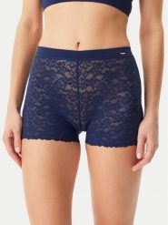Dorina Bokserki Riley FXSH0014LA135 Granatowy. Niebieskie bokserki damskie Dorina, bez wzorów, z syntetyku. Za 49.99 zł.