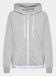U.S. Polo Assn. Bluza Lounge 16599 Szary Regular Fit. Szare bluzy U.S. Polo Assn., s, bez wzorów, z bawełny, bez kaptura. Za 169.99 zł.