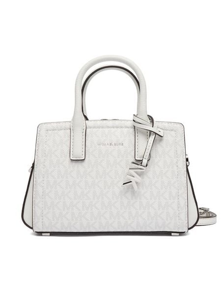 MICHAEL Michael Kors Torebka 32F5S9IC0V Biały. Białe torebki klasyczne MICHAEL Michael Kors, bez wzorów, ze skóry, bez dodatków. Za 688.99 zł.