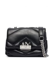 Armani Exchange Torebka XW000357 AF26568 UC001 Czarny. Czarne listonoszki Armani Exchange, bez wzorów, ze skóry, bez dodatków. Za 589.99 zł.
