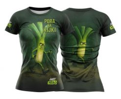 Koszulka do biegania damska Veg Por krótki rękaw. T-shirty sportowe JUST HERO, l, bez wzorów, z dzianiny, bez ramiączek, do biegania. Za 99.00 zł.