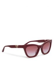Emporio Armani Okulary przeciwsłoneczne 0EA4259U 63238H Brązowy. Brązowe okulary przeciwsłoneczne Emporio Armani, bez wzorów, plastikowe. Za 759.99 zł.