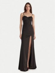 Artigli Sukienka wieczorowa ACAB003486 Czarny Regular Fit. Czarne sukienki Artigli, bez wzorów, z syntetyku, wizytowe, bez kołnierzyka, bez ramiączek. Za 739.99 zł.