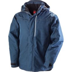 Parka Result Robuste "effet Denim". Niebieskie płaszcze RESULT, m, bez wzorów, z denimu, bez kaptura. Za 340.50 zł.