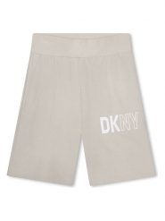 DKNY Szorty w kolorze beżowym rozmiar: 140. Brązowe szorty DKNY, bez wzorów, z bawełny. Za 119.12 zł.