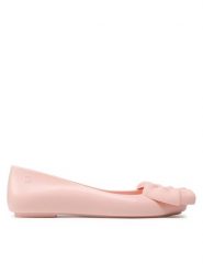 Melissa Baleriny Sweet Love V 33477 Różowy. Czerwone baleriny Melissa, bez wzorów, z tworzywa sztucznego, bez obcasa, bez zapięcia. Za 199.99 zł.