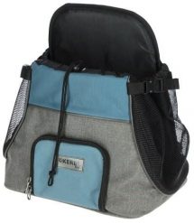 KERBL Torba podróżna dla psa Vacation, 31 x 24 x 38 cm, szaro-niebieska. Niebieskie torby podróżne KERBL, bez wzorów, z poliesteru, na ramię, małe. Za 93.99 zł.