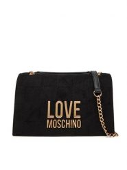 LOVE MOSCHINO Torebka JC4122PP0NKB100A Czarny. Czarne torebki klasyczne Love Moschino, bez wzorów, ze skóry, bez dodatków. Za 709.99 zł.