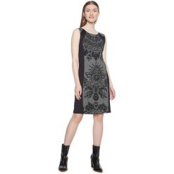 Desigual Damska Suknia Damska Corina Negro 18Wwvk91 2000 (Rozmiar S). Spódnice marki Desigual. W wyprzedaży za 210.00 zł.
