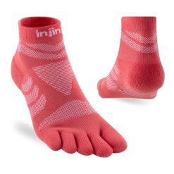 Skarpetki damskie Injinji Ultra Run Mini-Crew. Brązowe skarpetki Injinji, bez wzorów. Za 188.00 zł.