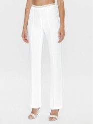 Marciano Guess Spodnie materiałowe Nausica 3GGB08 9630Z Biały Regular Fit. Białe spodnie materiałowe Marciano Guess, z aplikacjami, z materiału. Za 949.99 zł.
