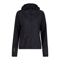 Damska wiatrówka z kapturem CMP. Brązowe kurtki przeciwdeszczowe CMP, bez wzorów, z kapturem, do biegania. Za 340.00 zł.