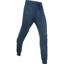 Spodnie sportowe termoaktywne funkcyjne, długie, Level 3 bonprix ciemnoniebieski melanż. Spodnie dresowe marki bonprix. Za 44.99 zł.