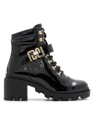 Aldo Botki w kolorze czarnym na obcasie rozmiar: 37. Czarne botki Aldo, bez wzorów, bez obcasa, na obcasie, bez zapięcia. Za 217.99 zł.