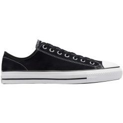 Buty sportowe Converse CONS Chuck Taylor All Star Pro Suede. Czarne buty treningowe Converse, bez wzorów, bez zapięcia. Za 590.00 zł.