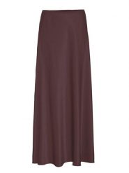 MOSS COPENHAGEN Spódnica "Nicolette Ullas" w kolorze ciemnofioletowym rozmiar: XL. Różowe spódnice Moss Copenhagen, xl, bez wzorów, maxi. Za 162.49 zł.