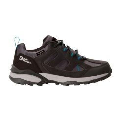 Buty trekkingowe damskie Jack Wolfskin Trail Hiker Texapore. Niebieskie buty trekkingowe Jack Wolfskin, bez wzorów, bez zapięcia, trekkingowe. Za 355.04 zł.