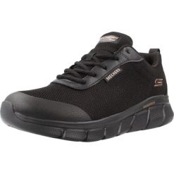 Buty SKECHERS 117351S BOBS B FLEX FLEX PROOF Czarny. Czarne buty do biegania Skechers, bez wzorów, z materiału, bez zapięcia, do biegania. Za 319.99 zł.