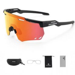Okulary rowerowe / sportowe polaryzacyjne ROCKBROS (14110013006). Okulary przeciwsłoneczne ROCKBROS, bez wzorów. Za 84.00 zł.
