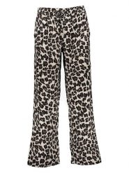 JDY Spodnie w kolorze brązowo-beżowym rozmiar: S. Brązowe spodnie materiałowe JDY, bez wzorów, z bawełny. Za 70.41 zł.