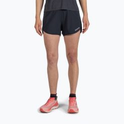 Spodenki do biegania damskie Rossignol Sapa. Czarne szorty Rossignol, bez wzorów. Za 229.99 zł.