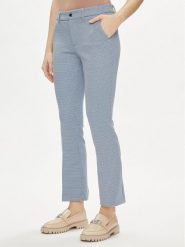 Liu Jo Spodnie materiałowe MA4310 J4063 Niebieski Regular Fit. Niebieskie spodnie materiałowe Liu Jo, bez wzorów, z materiału. Za 359.99 zł.
