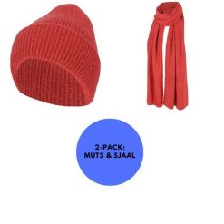 Komplet Damski czapka i szalik. Brązowe czapki zimowe HEAT KEEPER, bez wzorów, prążkowane, sportowe. W wyprzedaży za 186.35 zł.