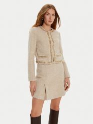 Marciano Guess Kardigan 4BGN0 87186A Beżowy Regular Fit. Brązowe swetry Marciano Guess, z aplikacjami, z syntetyku, bez ramiączek. Za 639.99 zł.