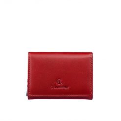 Czerwony portfel damski Canaletto ze skóry naturalnej licowej – klasyka i funkcjonalność PD2003. Czerwone portfele bez wzorów, ze skóry. Za 156.00 zł.