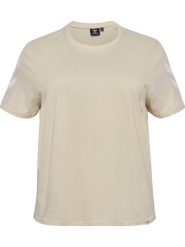 Koszulka damska Hummel Legacy Chevron Plus. Szare t-shirty sportowe Hummel, xl, bez wzorów, z bawełny, bez ramiączek, trekkingowe. Za 121.00 zł.
