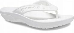 Japonki Dla Dorosłych Crocs Baya II Flip. Zielone japonki Crocs, bez wzorów, z materiału. Za 99.99 zł.
