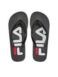 Fila Japonki Troy Zeppa Slipper Wmn FFW0271 Czarny. Czarne japonki Fila, bez wzorów, z syntetyku, sportowe. Za 39.99 zł.