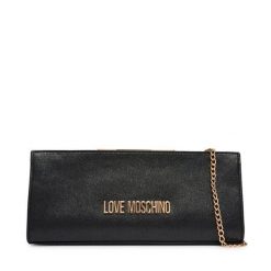 Torebka LOVE MOSCHINO. Czarne kopertówki Love Moschino, bez wzorów, wizytowe, bez dodatków. Za 859.99 zł.