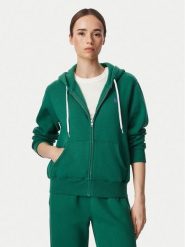Polo Ralph Lauren Bluza 211971699503 Zielony Regular Fit. Zielone bluzy bez kaptura Polo Ralph Lauren, s, bez wzorów, z bawełny, bez kaptura. Za 879.99 zł.