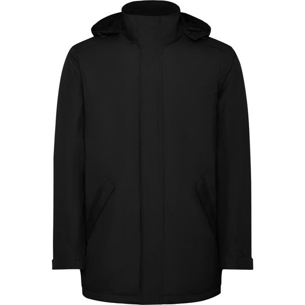 Dziecięca Kurtka America Padded Parka. Niebieskie płaszcze ROLY, bez wzorów, z materiału, z kapturem. Za 160.99 zł.