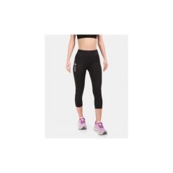 Damska legginsy fitness 3/4 Kilpi AMIRA-W. Czarne legginsy Kilpi, bez wzorów, z nylonu, sportowe. Za 256.81 zł.