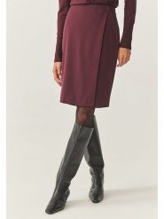 TATUUM Spódnica "Bowa" w kolorze bordowym rozmiar: 40. Czerwone spódnice Tatuum, na co dzień, bez wzorów, midi, proste. Za 141.19 zł.