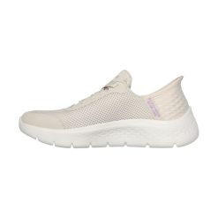 Buty damskie SKECHERS Go Walk Flex Grand Entry. Białe buty treningowe Skechers, bez wzorów, bez zapięcia. Za 349.99 zł.