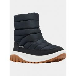 Buty Śniegowe Damskie Columbia Snowkat Mid. Czarne buty trekkingowe Columbia, bez wzorów, bez zapięcia, trekkingowe. Za 377.99 zł.