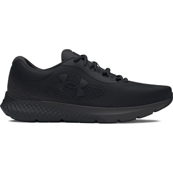 Damskie buty do biegania Under Armour Charged Rogue 4. Czarne buty do biegania Under Armour, bez wzorów, z materiału, bez zapięcia, do biegania. Za 293.00 zł.