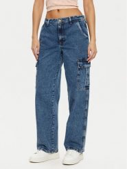 Guess Jeans Jeansy W5RA1R D5M43 Niebieski Regular Fit. Niebieskie jeansy Guess Jeans, m, z aplikacjami, z bawełny. Za 269.99 zł.