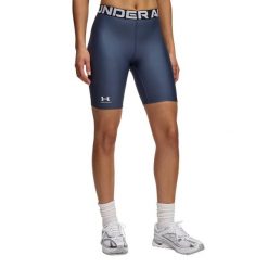 Spodenki damskie Under Armour HG Authentics 8in. Niebieskie szorty Under Armour, bez wzorów. Za 89.99 zł.