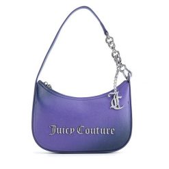 Torebka Juicy Couture. Fioletowe torebki klasyczne Juicy Couture, bez wzorów, klasyczne, bez dodatków. Za 279.99 zł.