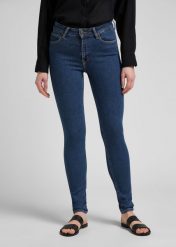 LEE DAMSKIE SPODNIE JEANSOWE LEE FOREVERFIT CLEAN RILEY L32SOVWD 112145053. Jeansy Lee, l, bez wzorów, z jeansu. Za 229.99 zł.